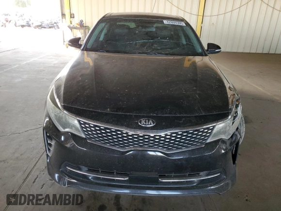 2016 Kia Optima SX Turbo with VIN 5XXGW4L22GG095252, listed as a Copart auction lot 42609305 with 159,528 mi miles and Salvage Title. Bid and sale history available at carsss.com. Image 5.