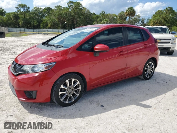 2015 Honda Fit EX-L z VIN 3HGGK5H88FM738491, wystawiony jako Copart lot #56782435 z przebiegiem 94 727 mil mil oraz Szkoda całkowita • Salvage title. Historia ofert i sprzedaży dostępna na DreamBid. Obrazek 1.