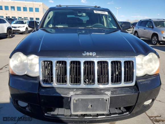 2009 Jeep Grand Cherokee Limited with VIN 1J8HR58T49C544722, listed as a Copart auction lot 86772094 with 100,010 mi miles and Salvage Title. Bid and sale history available at carsss.com. Image 5.
