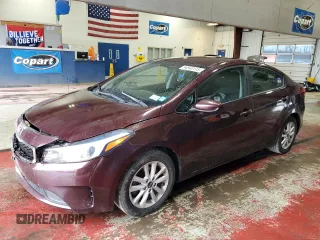 2017 Kia Forte LX with VIN 3KPFL4A73HE132225, listed as a Copart auction lot 54540115 with 100,896 mi miles and Salvage Title. Bid and sale history available at carsss.com. Image 1.