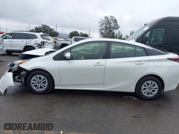 2016 Toyota Prius Two with VIN JTDKBRFU9G3526671, listed as a IAAI auction lot 41507074 with 72,484 mi miles. Bid and sale history available at carsss.com. Image 14.