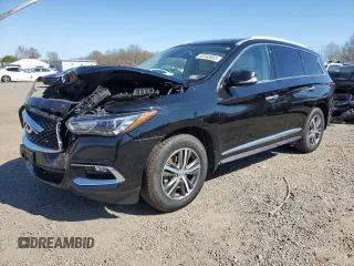 2020 Infiniti QX60 Pure с VIN 5N1DL0MM4LC504040, выставлен на аукционе Copart как лот 52593555 с пробегом 59 477 миль миль и Списание • Salvage title. История ставок и продаж доступна на DreamBid. Изображение 1.