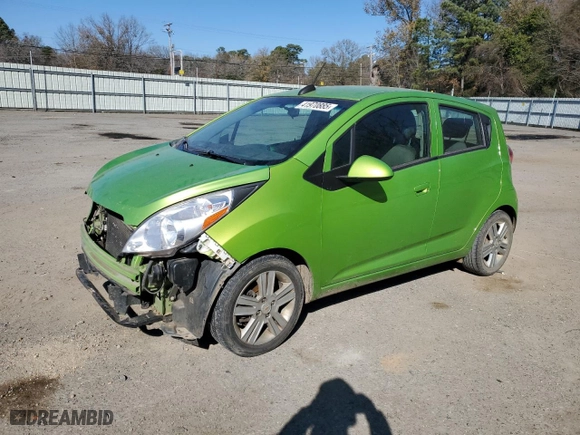 2015 Chevrolet Spark LT with VIN KL8CD6S90FC811443, listed as a Copart auction lot 41970885 with 153,871 mi miles and Salvage Title. Bid and sale history available at carsss.com. Image 1.