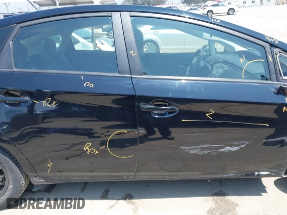 2014 Toyota Prius Four with VIN JTDKN3DUXE1738737, listed as a IAAI auction lot 42159877 with 47,221 mi miles. Bid and sale history available at carsss.com. Image 19.