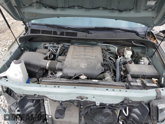 2021 Toyota Sequoia TRD Pro with VIN 5TDEY5B19MS186271, listed as a Copart auction lot 77642514 with 44,172 mi miles and Salvage Title. Bid and sale history available at carsss.com. Image 11.