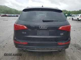 2012 Audi Q5 Premium Plus with VIN WA1DKAFPXCA073066, listed as a Copart auction lot 56156875 with 126,573 mi miles and Salvage title. Bid and sale history available at DreamBid. Image 6.