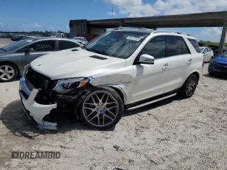 2017 Mercedes-Benz GLE 63 S AMG with VIN 4JGDA7FB5HA848232, listed as a Copart auction lot 69212933 with 41,844 mi miles and . Bid and sale history available at DreamBid. Image 1.