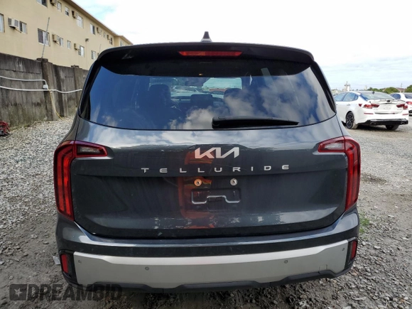 2023 Kia Telluride LX with VIN 5XYP24GC2PG383282, listed as a Copart auction lot 80385864 with 39,272 mi miles and Non repairable. Bid and sale history available at DreamBid. Image 6.