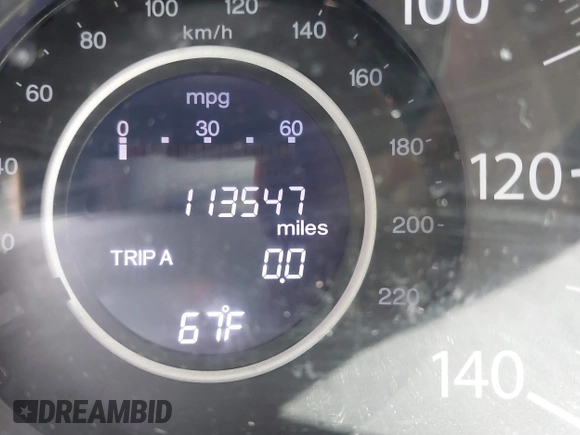 2014 Honda CR-V LX with VIN 2HKRM4H32EH617749, listed as a IAAI auction lot 41837927 with 113,547 mi miles. Bid and sale history available at carsss.com. Image 15.
