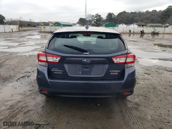 2017 Subaru Impreza Sport with VIN 4S3GTAM65H3730023, listed as a Copart auction lot 45267065 with 81,002 mi miles and Salvage Title. Bid and sale history available at carsss.com. Image 6.