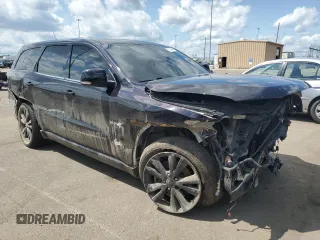 2013 Dodge Durango R/T with VIN 1C4SDJCT1DC672338, listed as a Copart auction lot 61544445 with 203,404 mi miles and Salvage title. Bid and sale history available at DreamBid. Image 4.
