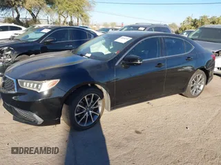 2018 Acura TLX with VIN 19UUB2F35JA005796, listed as a IAAI auction lot 40994752 with Not provided miles and . Bid and sale history available at DreamBid. Image 16.