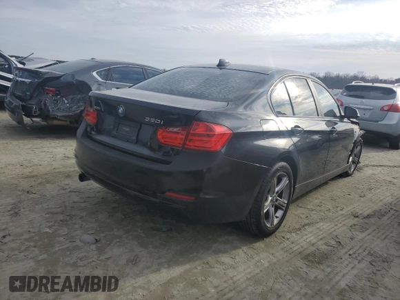 2015 BMW 3 Series 320i xDrive with VIN WBA3C3C5XFP663733, listed as a Copart auction lot 42816235 with 168,537 mi miles and Salvage Title. Bid and sale history available at carsss.com. Image 3.
