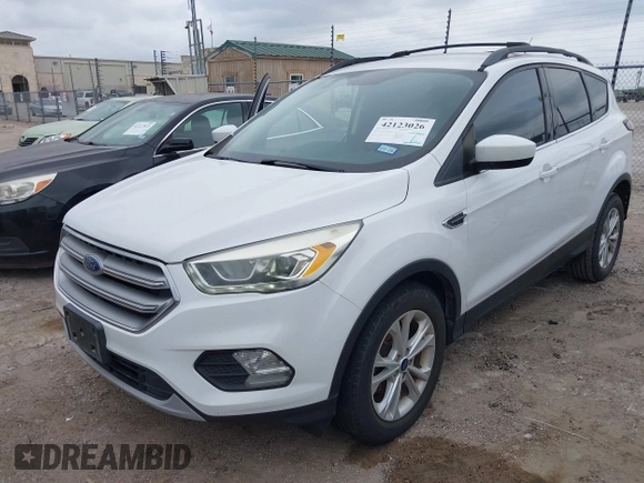 2017 Ford Escape SE with VIN 1FMCU0GD0HUD19621, listed as a IAAI auction lot 42123026 with 105,664 mi miles and . Bid and sale history available at carsss.com. Image 17.