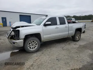 2015 Chevrolet Silverado 1500 LT with VIN 1GCVKREC0FZ405643, listed as a Copart auction lot 45733935 with 0 mi miles and Salvage Title. Bid and sale history available at carsss.com. Image 1.