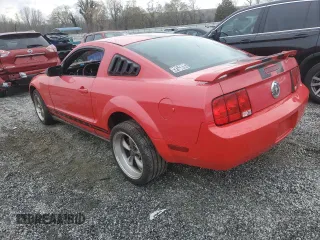 2005 Ford Mustang Deluxe with VIN 1ZVFT80N955110192, listed as a Copart auction lot 49981045 with 22,110 mi miles and Salvage Title. Bid and sale history available at carsss.com. Image 2.