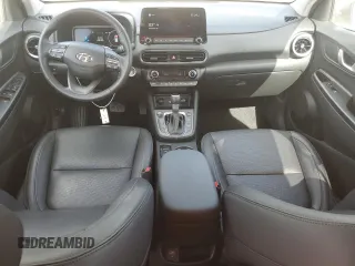 2022 Hyundai Kona Limited with VIN KM8K53A34NU805516, listed as a Copart auction lot 80273864 with 25,249 mi miles and Salvage Title. Bid and sale history available at carsss.com. Image 8.