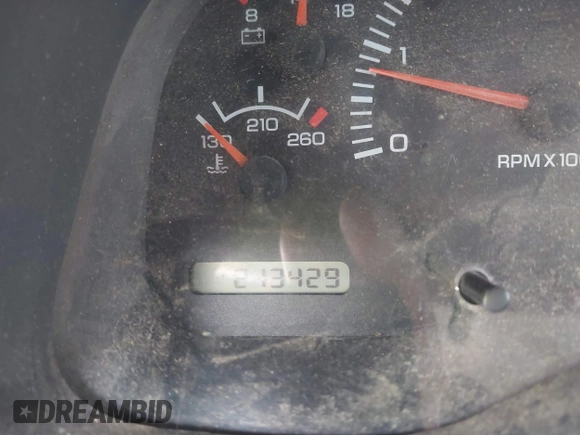 1998 Dodge Dakota SLT with VIN 1B7GL22Y8WS722611, listed as a IAAI auction lot 40964684 with 213,429 mi miles and . Bid and sale history available at DreamBid. Image 7.