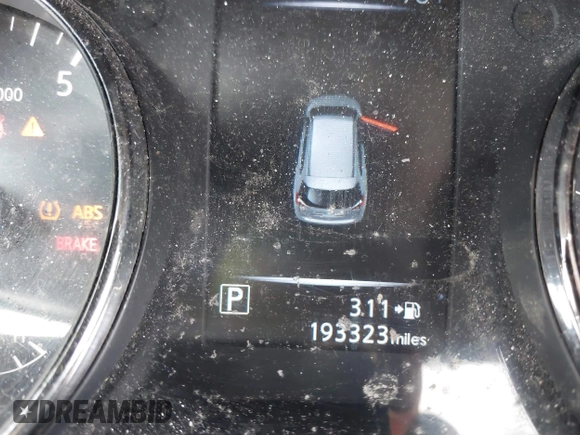 2017 Nissan Rogue SV with VIN KNMAT2MV0HP563632, listed as a IAAI auction lot 41827113 with 193,323 mi miles and . Bid and sale history available at carsss.com. Image 15.