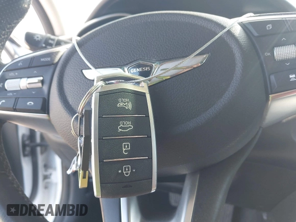 2019 Genesis G70 Advanced z VIN KMTG34LAXKU025146, wystawiony jako IAAI lot #42045294 z przebiegiem 49 074 mil mil oraz . Historia ofert i sprzedaży dostępna na DreamBid. Obrazek 11.
