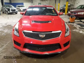 2016 Cadillac ATS-V with VIN 1G6AN1RY8G0191720, listed as a Copart auction lot 67764324 with 46,648 mi miles and Salvage Title. Bid and sale history available at carsss.com. Image 5.