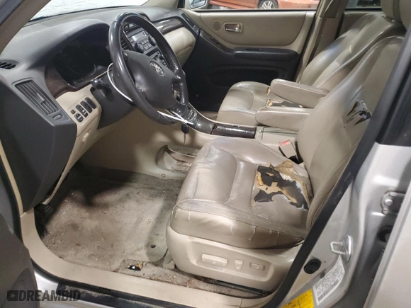 2002 Toyota Highlander with VIN JTEGF21A220054558, listed as a Copart auction lot 50075935 with 171,540 mi miles and Clean Title. Bid and sale history available at carsss.com. Image 7.