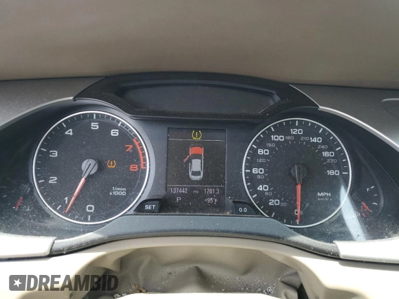 2012 Audi A4 Premium Plus с VIN WAUFFAFL5CA119982, выставлен на аукционе Copart как лот 60498885 с пробегом 137 442 миль миль и Чистый • Clean title. История ставок и продаж доступна на DreamBid. Изображение 9.