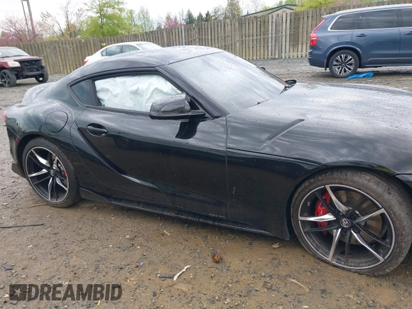 2022 Toyota Supra 3.0 with VIN WZ1DB0C01NW051973, listed as a IAAI auction lot 42030614 with Not Provided miles and . Bid and sale history available at DreamBid. Image 14.