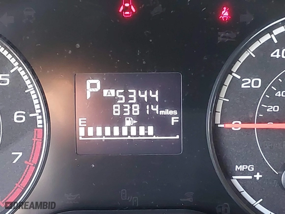 2017 Subaru Impreza with VIN 4S3GTAA66H3709704, listed as a IAAI auction lot 41879065 with 83,814 mi miles. Bid and sale history available at carsss.com. Image 15.
