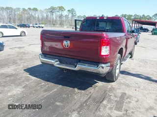 2022 Ram 1500 Big Horn with VIN 1C6RREBG2NN329109, listed as a IAAI auction lot 41675039 with 62,732 mi miles and . Bid and sale history available at DreamBid. Image 4.