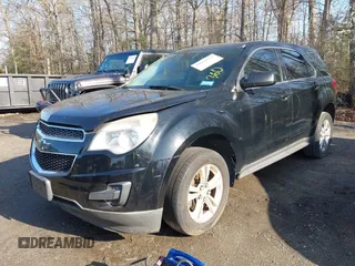 2015 Chevrolet Equinox LS with VIN 2GNALAEK7F6390016, listed as a IAAI auction lot 41932977 with 156,100 mi miles. Bid and sale history available at carsss.com. Image 2.