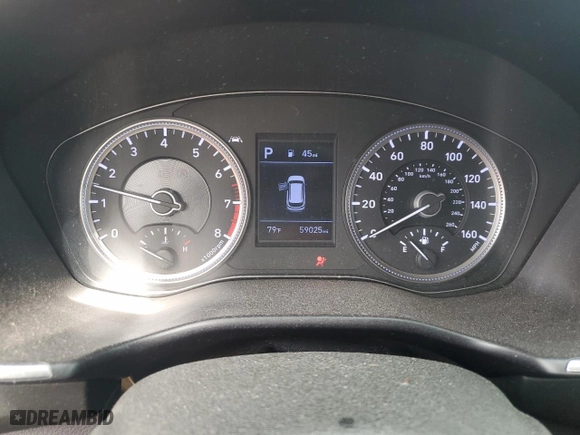 2019 Hyundai Santa Fe SE with VIN 5NMS23AD5KH128369, listed as a Copart auction lot 50727625 with 59,025 mi miles and Salvage Title. Bid and sale history available at carsss.com. Image 9.