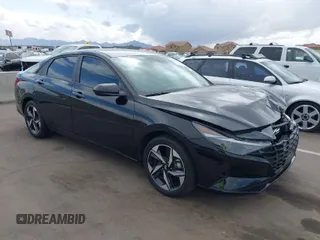 2023 Hyundai Elantra SEL with VIN KMHLS4AGXPU624963, listed as a IAAI auction lot 41947452 with 22,044 mi miles and . Bid and sale history available at DreamBid. Image 1.