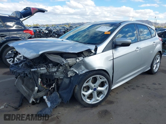 2014 Ford Focus ST with VIN 1FADP3L92EL349942, listed as a IAAI auction lot 41742097 with 141,540 mi miles and . Bid and sale history available at carsss.com. Image 6.