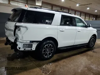 2024 Ford Expedition Max XLT with VIN 1FMJK1J89REA43238, listed as a Copart auction lot 61662195 with 55,939 mi miles and Clean title. Bid and sale history available at DreamBid. Image 3.