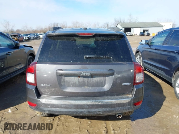 2017 Jeep Compass Latitude with VIN 1C4NJDEB0HD190200, listed as a IAAI auction lot 41733462 with 77,374 mi miles and . Bid and sale history available at DreamBid. Image 16.