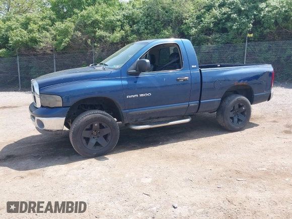 2002 Dodge 1500 ST with VIN 1D7HU16N32J157332, listed as a IAAI auction lot 42178564 with Not Provided miles. Bid and sale history available at carsss.com. Image 2.
