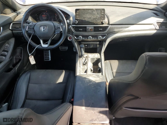 2018 Honda Accord Sedan Sport 1.5T with VIN 1HGCV1F3XJA245181, listed as a Copart auction lot 48928405 with 136,194 mi miles and Clean Title. Bid and sale history available at carsss.com. Image 8.