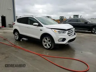 2019 Ford Escape Titanium with VIN 1FMCU0J92KUA90385, listed as a Copart auction lot 44818635 with 54,171 mi miles and Non repairable. Bid and sale history available at DreamBid. Image 14.