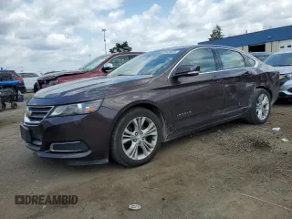 2015 Chevrolet Impala LT z VIN 2G1125S37F9177347, wystawiony jako Copart lot #60426325 z przebiegiem 101 499 mil mil oraz Szkoda całkowita • Salvage title. Historia ofert i sprzedaży dostępna na DreamBid. Obrazek 1.