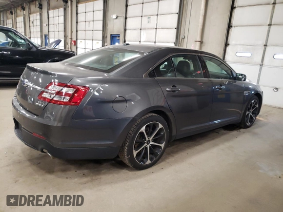 2015 Ford Taurus SEL with VIN 1FAHP2E81FG167546, listed as a Copart auction lot 49114795 with 185,587 mi miles and Salvage Title. Bid and sale history available at carsss.com. Image 3.