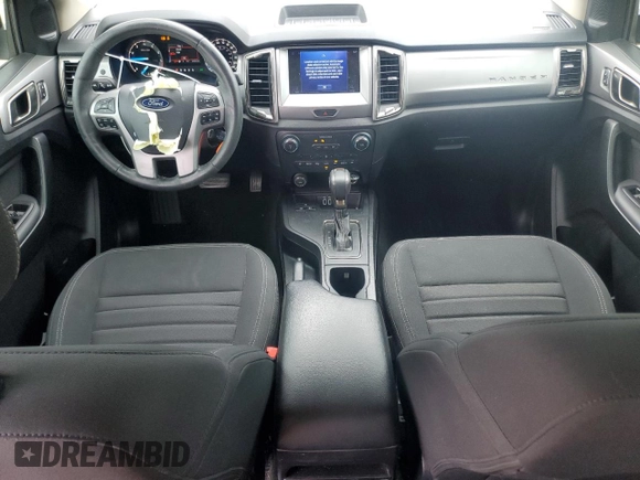 2021 Ford Ranger XL with VIN 1FTER4EH7MLD80427, listed as a Copart auction lot 45927235 with 29,663 mi miles and Salvage Title. Bid and sale history available at DreamBid. Image 8.