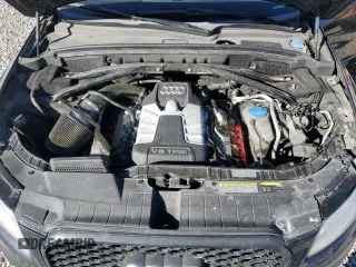 2014 Audi SQ5 Premium Plus with VIN WA1CGAFP9EA052676, listed as a Copart auction lot 76062184 with 147,277 mi miles and Salvage Title. Bid and sale history available at carsss.com. Image 11.