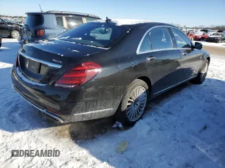2018 Mercedes-Benz S 560 with VIN WDDUG8GB5JA382224, listed as a Copart auction lot 88408125 with 80,825 mi miles and Salvage Title. Bid and sale history available at carsss.com. Image 3.