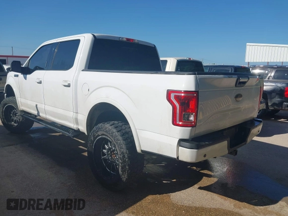 2016 Ford F-150 XLT with VIN 1FTEW1EF8GKE30655, listed as a IAAI auction lot 42509592 with 190,533 mi miles and . Bid and sale history available at DreamBid. Image 3.