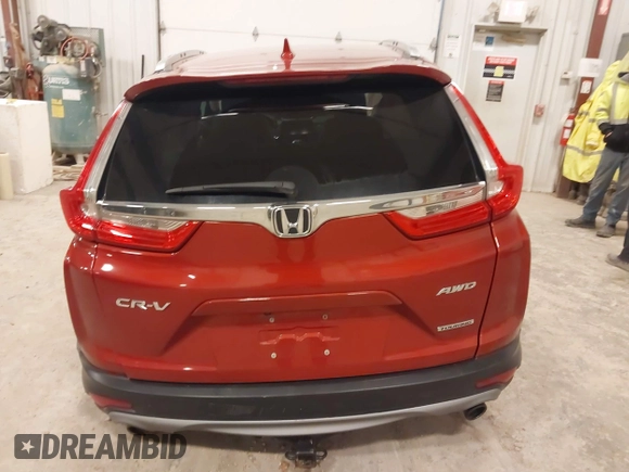 2018 Honda CR-V Touring with VIN 5J6RW2H98JL002142, listed as a IAAI auction lot 41957901 with Not Provided miles. Bid and sale history available at carsss.com. Image 15.