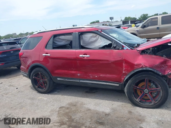 2018 Ford Explorer Limited z VIN 1FM5K7FH3JGC92656, wystawiony jako IAAI lot #42368902 z przebiegiem Nie podano mil oraz . Historia ofert i sprzedaży dostępna na DreamBid. Obrazek 13.