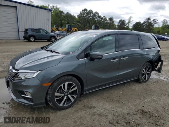 2020 Honda Odyssey Elite с VIN 5FNRL6H9XLB033176, выставлен на аукционе Copart как лот 52946185 с пробегом 57 541 миль миль и Списание • Salvage title. История ставок и продаж доступна на DreamBid. Изображение 1.