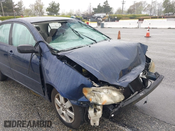 2004 Toyota Corolla CE with VIN 1NXBR32E84Z279684, listed as a IAAI auction lot 41922843 with Not Provided miles. Bid and sale history available at carsss.com. Image 6.