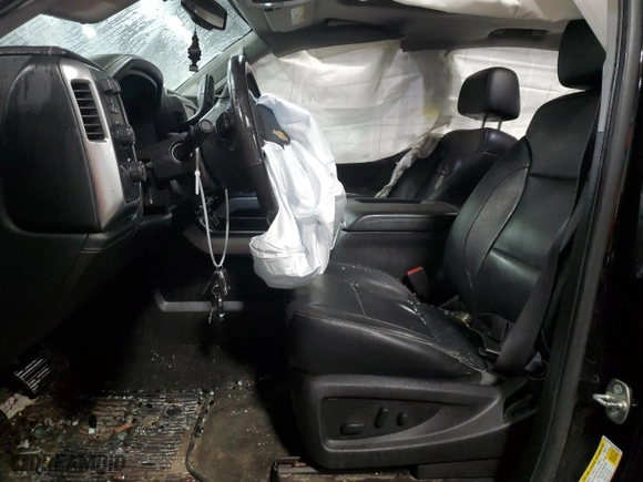 2017 Chevrolet Silverado 1500 LTZ with VIN 3GCUKSEC5HG500639, listed as a Copart auction lot 44865935 with 107,047 mi miles and Salvage Title. Bid and sale history available at carsss.com. Image 7.